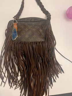 Louis Vuitton vintage boho bag with fringe