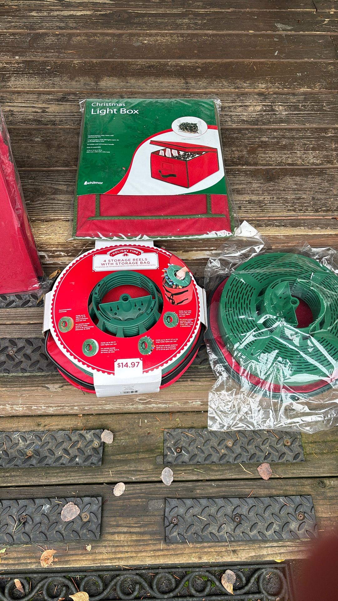 Christmas Light Boxes And Ornaments Boxes/ New…