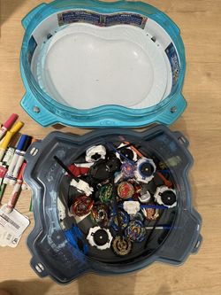 Selling my beyblade set