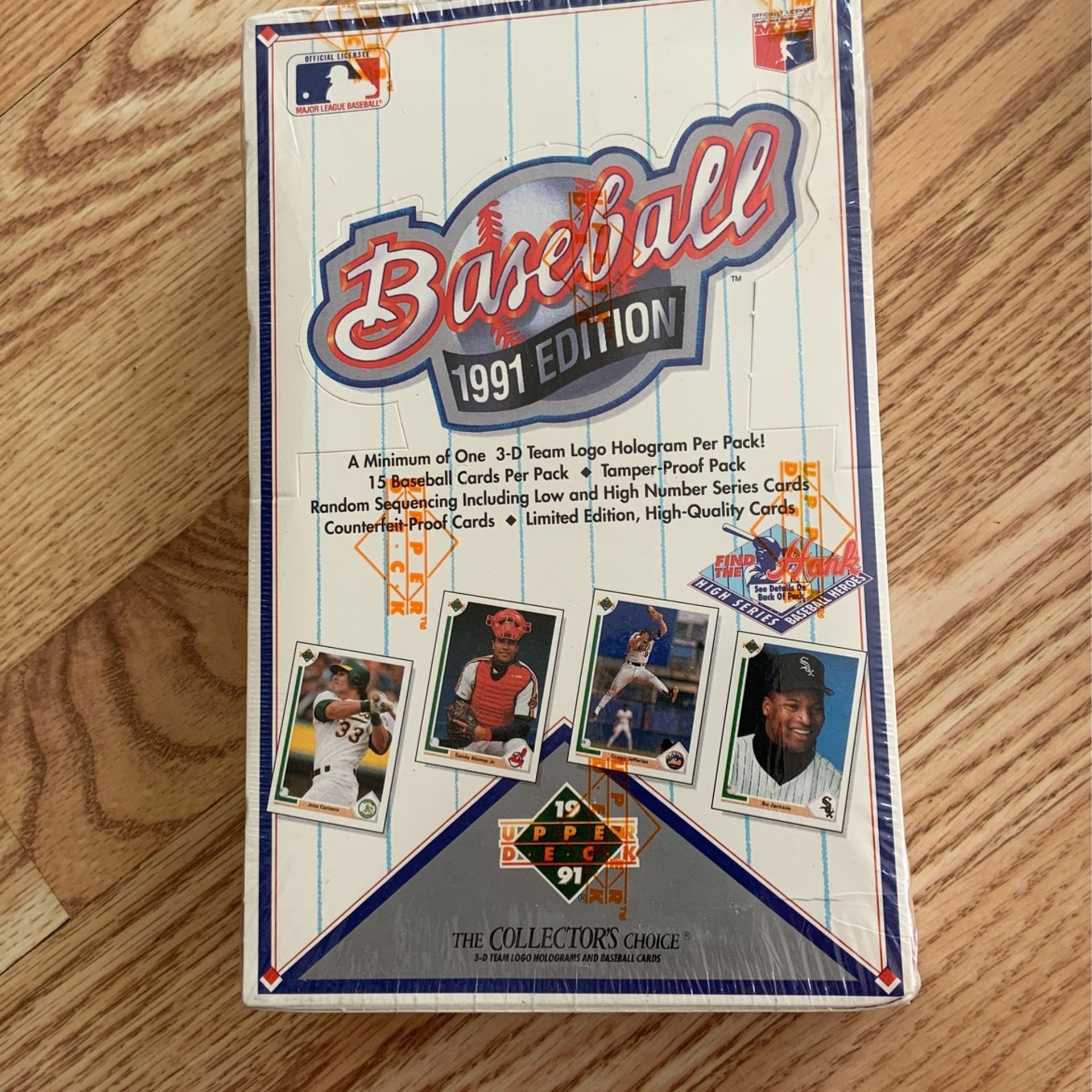 1991 Edition Upper Deck Baseball 