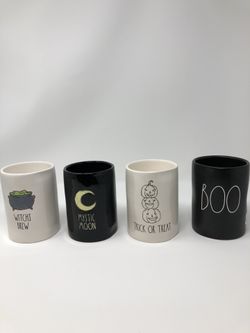 🎃Rae Dunn Halloween Candles - Set of 4!🎃