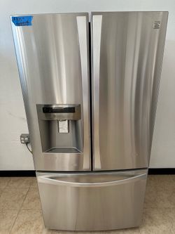 Kenmore Elite Stainless Steel Counterdepth French Door Refrigerator W Ice & Water
