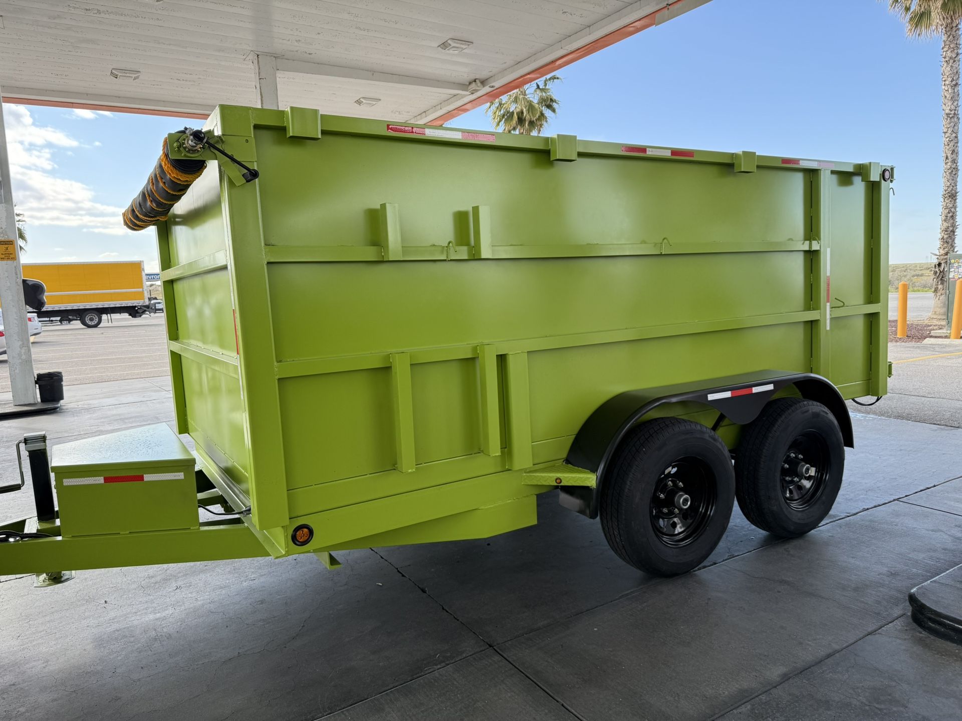 2025 Dump Trailer Smooth Walls  12ft