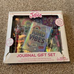 Justice journal gift set