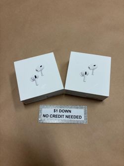 Apple AirPods Pro 2 Bluetooth Earbuds NEW - Only $1 Today Pay The Rest Later! 