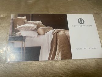 Hotel Collection Glint 3-Pc. Coverlet Set, King
