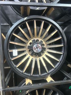 New 20x9 6x135/139.7 XF wheels $$1000 cash and carry