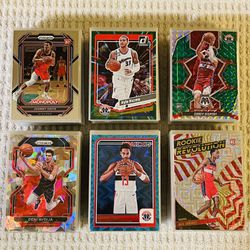 Washington Wizards 300 Card Basketball Lot! Rookies, Prizms, Parallels, Autographs, Case Hits, Short Prints, Variations & More!