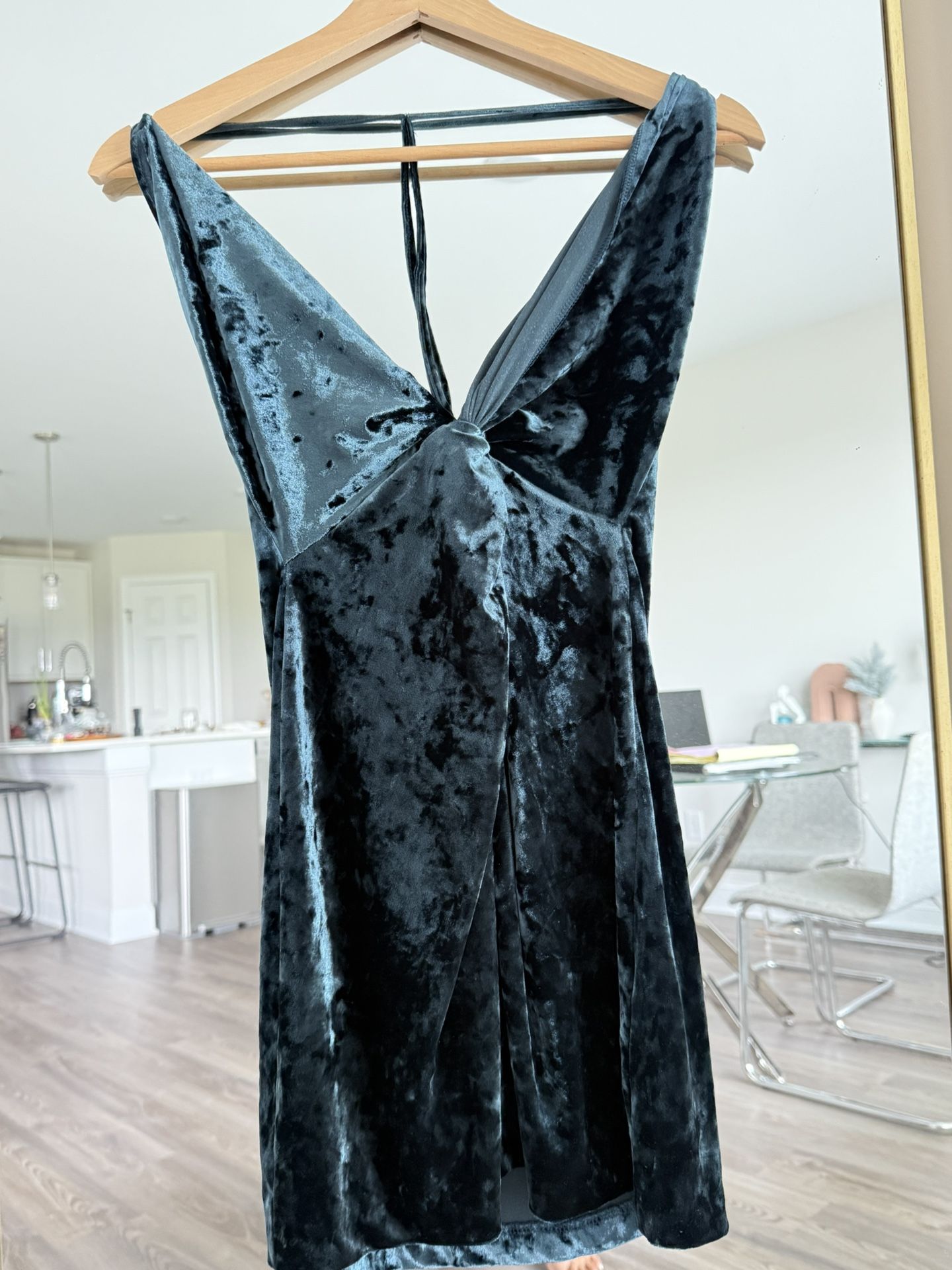 ZARA Backless Cocktail Dress
