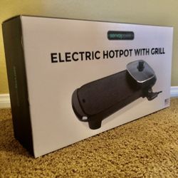 Servapeptit Electric Hotpot with Grill
