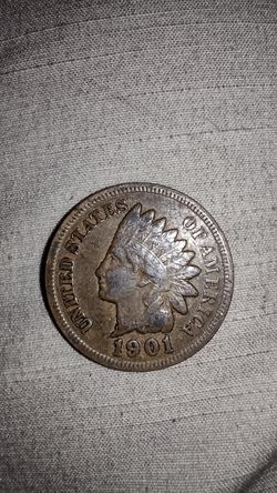1901 Indian Head Penny