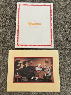 Disney’s Pinocchio Official Lithograph