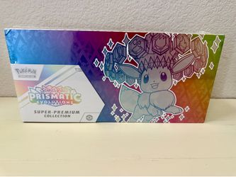 Sealed Prismatic Evolutions Super Premium Collection