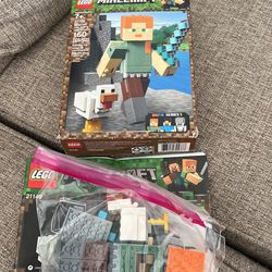Minecraft Lego With Instructions Used Complete