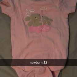Newborn baby girl clothes 