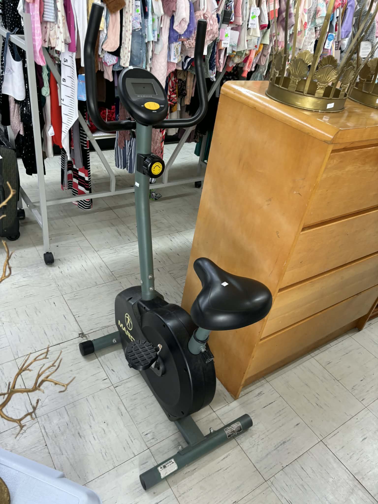 Exercise bike ($50 plus tax)