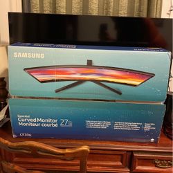 Samsung CF396 27” Curved Monitor 