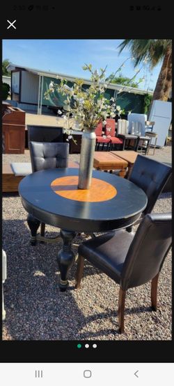 Table And 3 Chairs