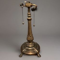 Dale Tiffany Lamp Table Lamp Base Antique Brass 