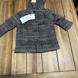 New. 12/18m.  Zara Toddler Coat