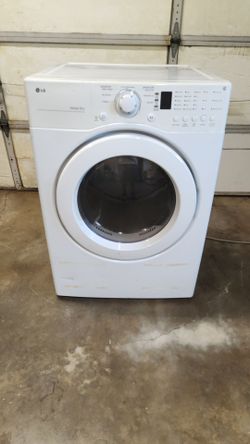 LG DLG2141W 27" Front Load Gas Dryer