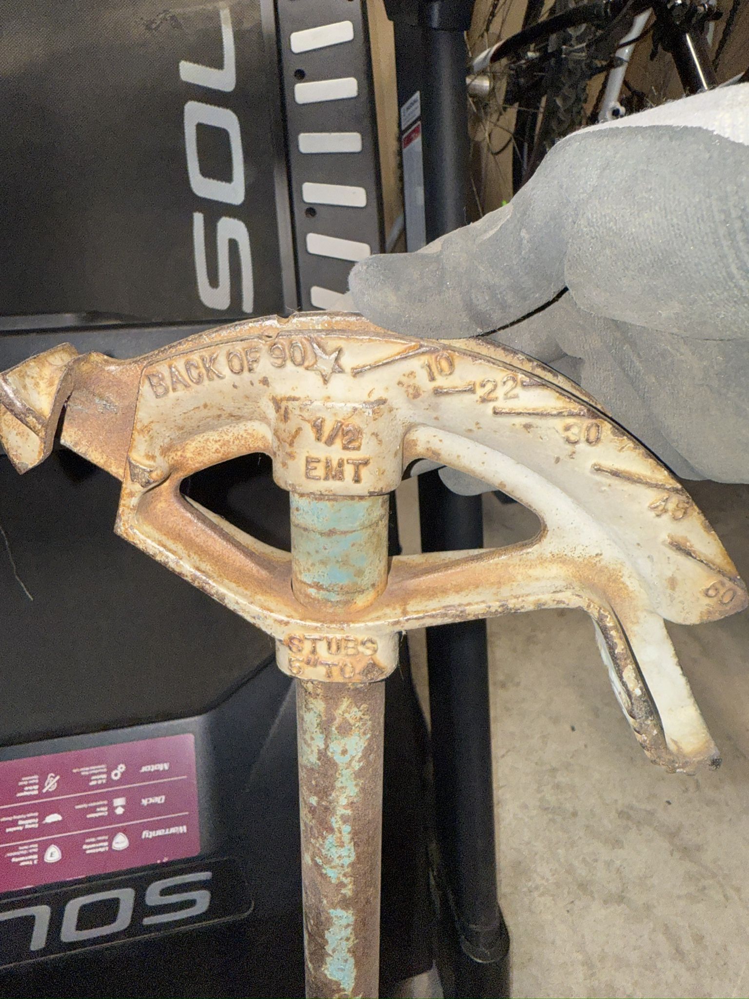 1/2” EMT/ Conduit Bender 
