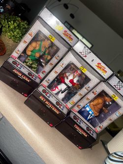 WWE x Street Fighter Action Figure Set of 3