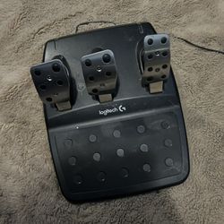 Logitech Steering Wheel And Pedals Wires Included 