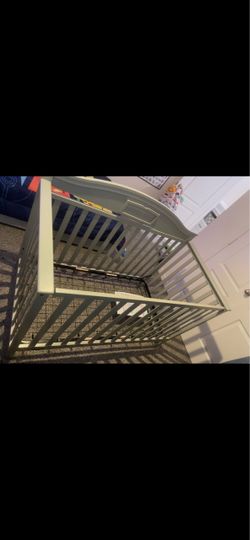 Gray Crib