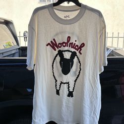 Adult Sheep Graphic Print Short Sleeve Crewneck T-Shirt - Woolrich x Target Cream