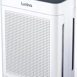 Air Purifiers for Home Large Room up to 3000sq.ft, LUNINO HEPA Double-Sided Air Purifier with Washable Filter, PM 2.5 Display Air Quality Sensors