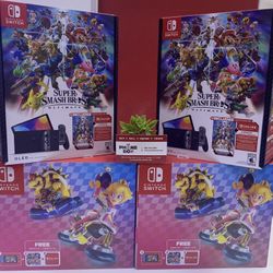 NINTENDO SWITCHES🎮( Mario & Smash Bro)Available On Finance With Just $39 Down Payment 🔥😱And Take Home Today 