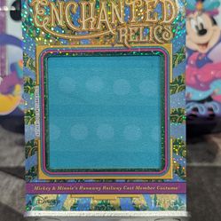 Topps Disneyland 70th Anniversary Enchanted Relics Mickey & Minnie Costume Card