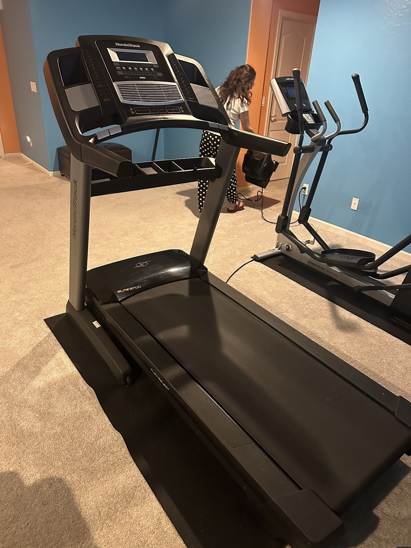 Treadmill And Elliptical Workout Equipment Only $250