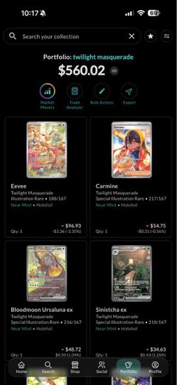 Pokémon twilight masquerade near master set