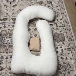 Full body pregnancy maternity pillow with cover