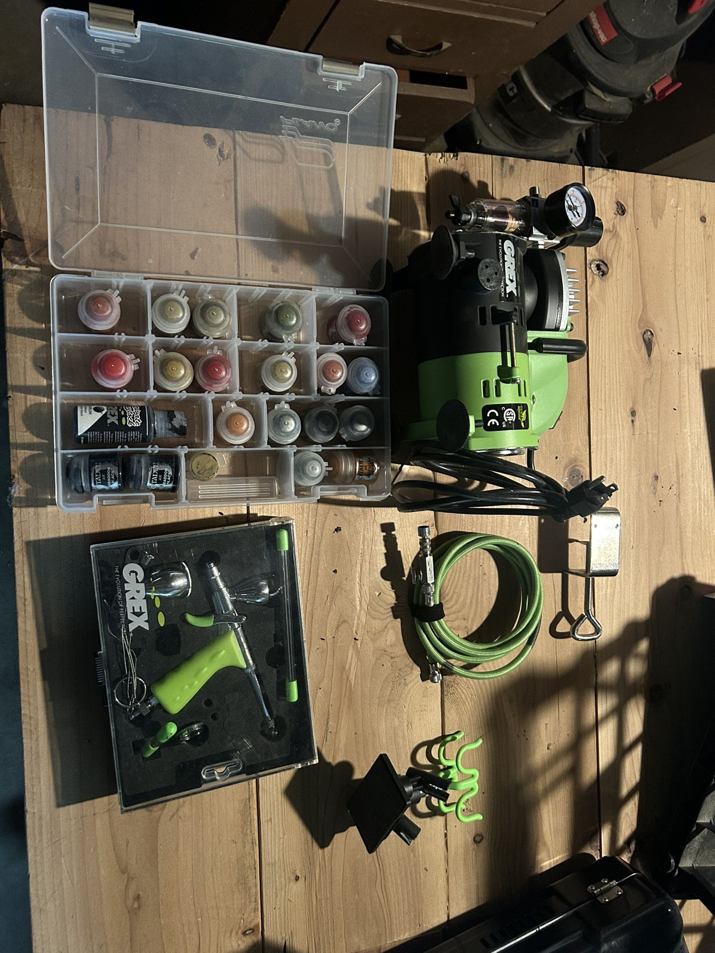 Grex Airbrush Kit And Compressor 