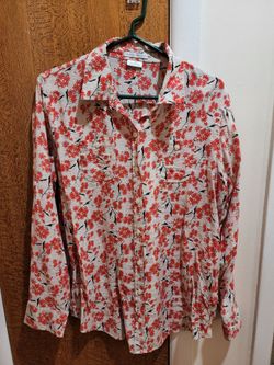 Van Heusen Studio Floral Button-Down Shirt