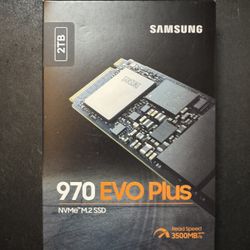 SAMSUNG 970 EVO Plus 2TB NVMe M.2 Internal SSD,  V-NAND Technology, Graphics with Heat Control (MZ-V7S2T0B/AM)