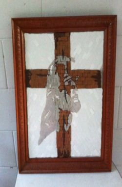CHRIST IN cross mosaic