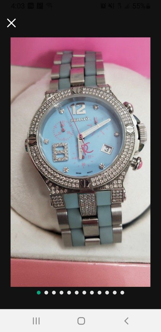 Diamonds Watch REAL DIAMONDS - RENATO