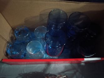 Blue glasses
