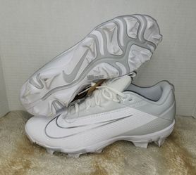 Nike White Football Cleats Vapor Edge Shark DH5088-100 
Men’s Size 10.5