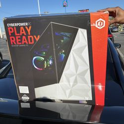 Cyber Power Gaming Pc And Monitor With Stand 