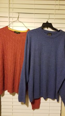 Jos A Bank and Bobby Jones sweaters