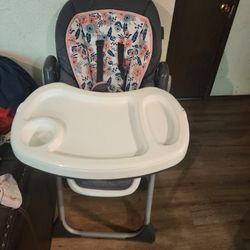 High Chair For Baby Girl