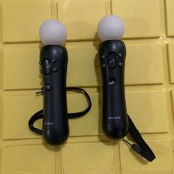 Sony Playstation 3 Move Controllers