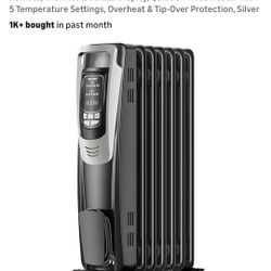 PELONIS Radiator Heater for indoor use Large Room with Remote - NEW