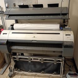 Canon imagePROGRAF iPF765 Large Format Printer + Canon M40 Scanner – Complete Set Up. Make An Offer