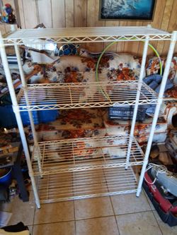 Steel shelf